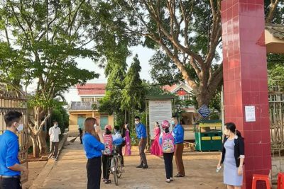 TRƯỜNG TH LÊ QUÝ ĐÔN ĐÃ ĐÓN HOC SINH ĐI HỌC TRỞ LẠI SAU KỲ NGHỈ DÀI NGÀY PHÒNG CHỐNG DỊCH COVID – 19