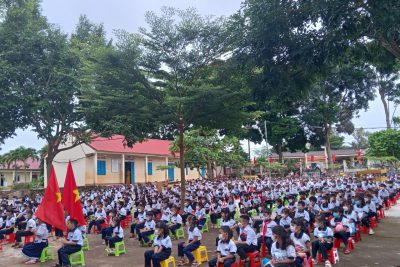 KHÔNG KHÍ LỄ KHAI GIẢNG NĂM HỌC 2022 – 2023